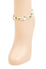 Load image into Gallery viewer, Dainty Bead Layered Anklets